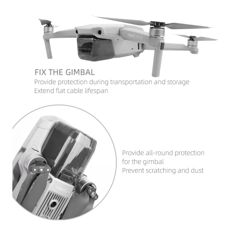 Sunnylife For DJI Mavic Air 2 Camera Lens Protective Cover Hood, For DJI Mavic Air 2 Sunnylife For DJI Mavic Air 2 Camera Lens Protective Cover Hood, For DJI Mavic Air 2